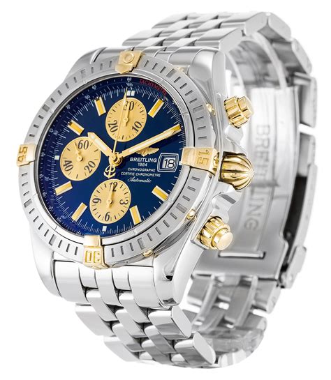 breitling chronomat evolution gold replica|breitling chronomat evolution automatic.